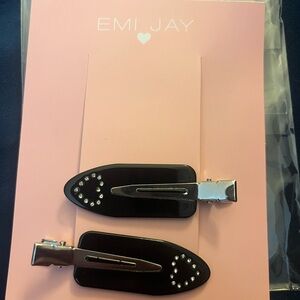 Emi Jay popstar clips in amour noir